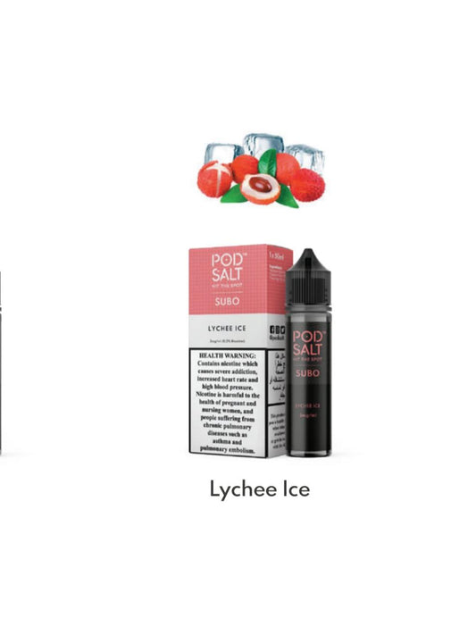 Pod Salt E-Liquid 50ml 3mg | Subo E-Juice UAE