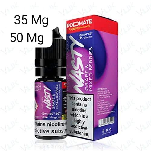 NASTY 30ml Salt Nicotine 35mg & 50mg E-Liquid in Dubai UAE
