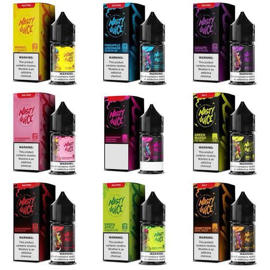 NASTY 30ml Salt Nicotine 35mg & 50mg E-Liquid in Dubai UAE