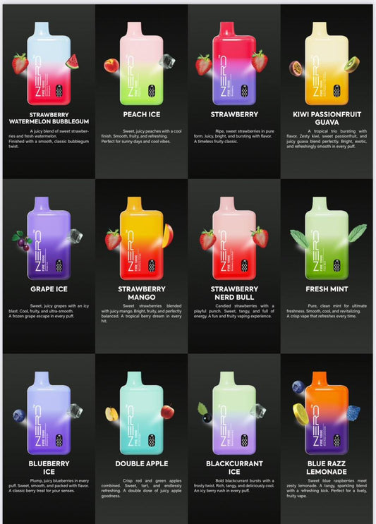 Best Nerd Fire 10000 Puffs 20mg Disposable Vape In Dubai UAE