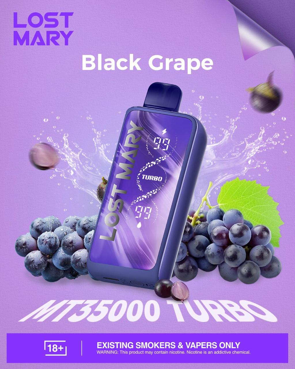 LOST MARY MT35000 TURBO 35000 PUFFS Disposable Vape in UAE