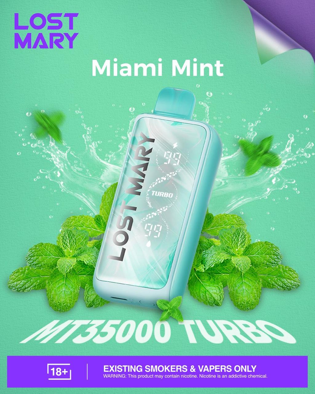 LOST MARY MT35000 TURBO 35000 PUFFS Disposable Vape in UAE