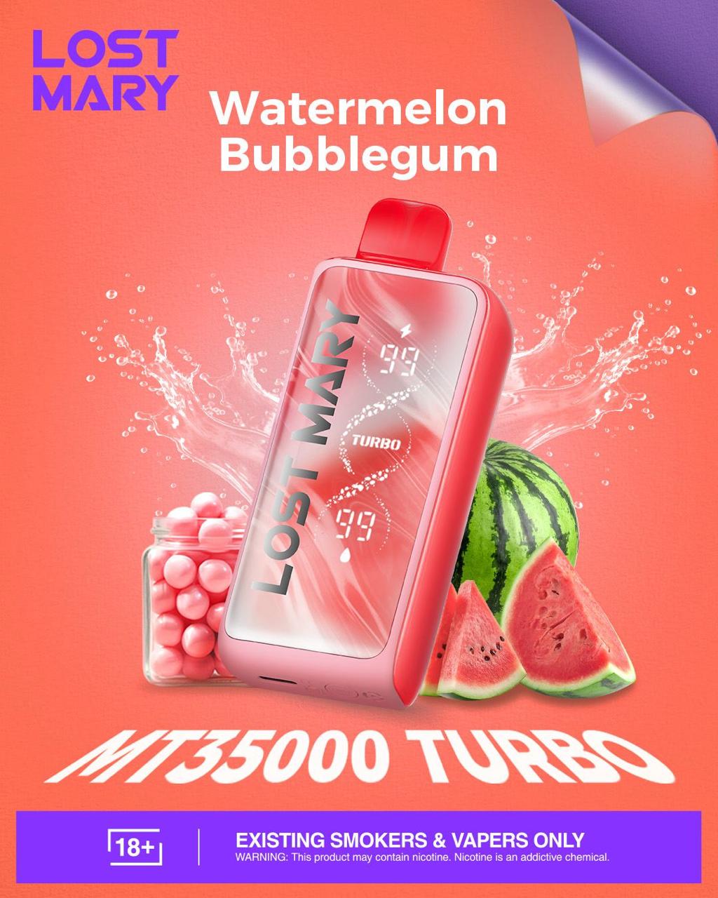 LOST MARY MT35000 TURBO 35000 PUFFS Disposable Vape in UAE