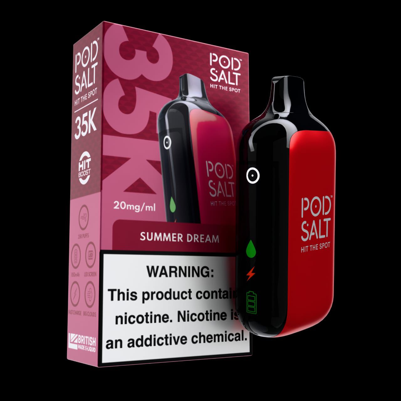 Pod Salt 35000 Puffs Disposable Vape in Dubai UAE