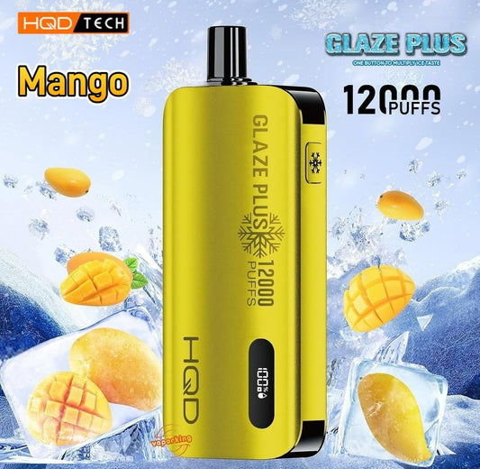 HQD Glaze Plus 12000 Puffs Disposable Vape in Dubai UAE