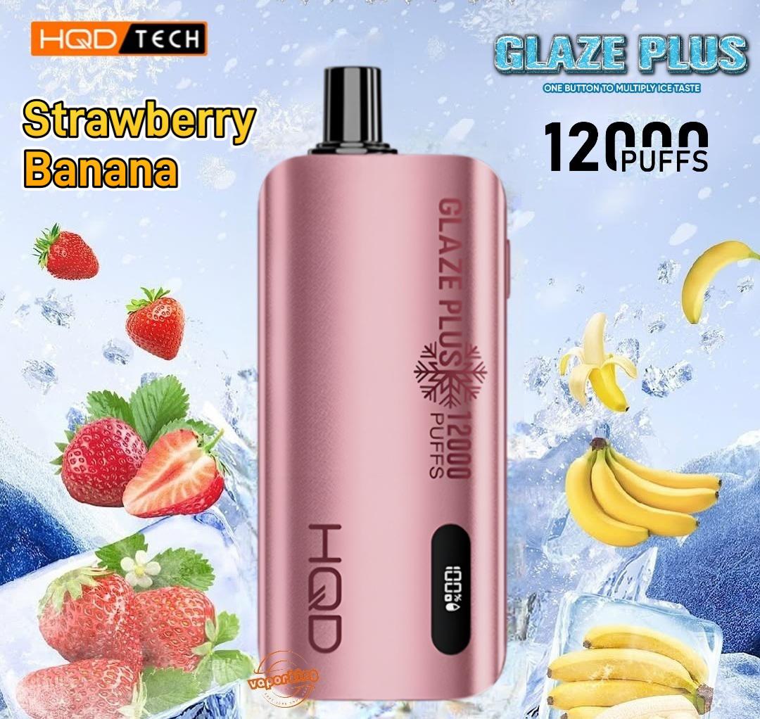HQD Glaze Plus 12000 Puffs Disposable Vape in Dubai UAE