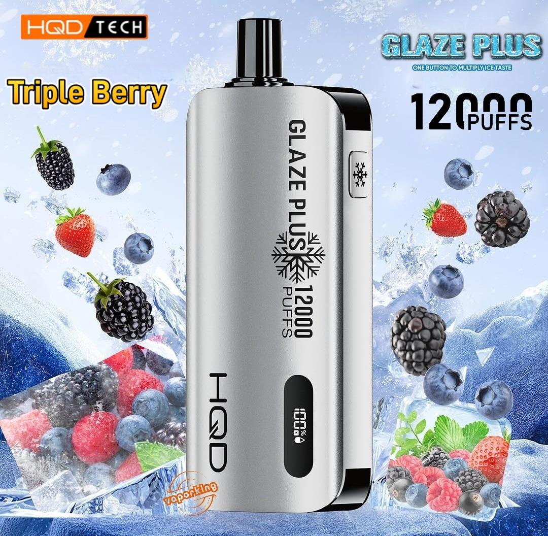 HQD Glaze Plus 12000 Puffs Disposable Vape in Dubai UAE