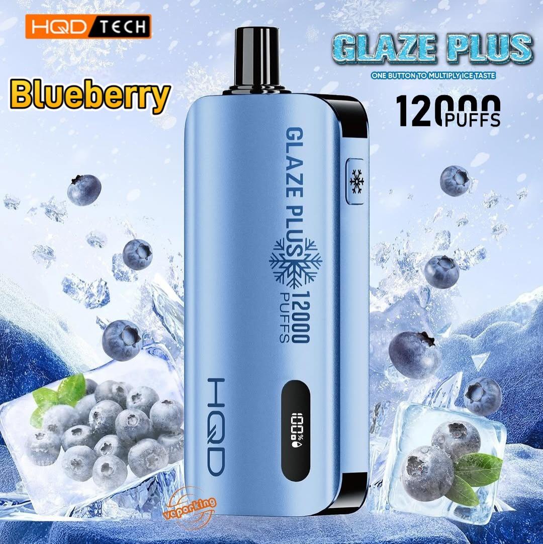 HQD Glaze Plus 12000 Puffs Disposable Vape in Dubai UAE