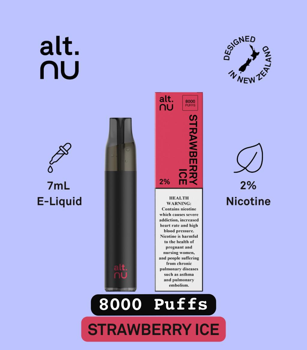 ALT NU 8000 Puffs Disposable Vape in Dubai UAE