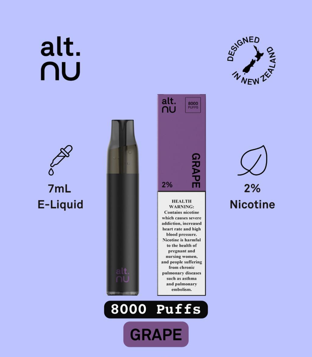 ALT NU 8000 Puffs Disposable Vape in Dubai UAE