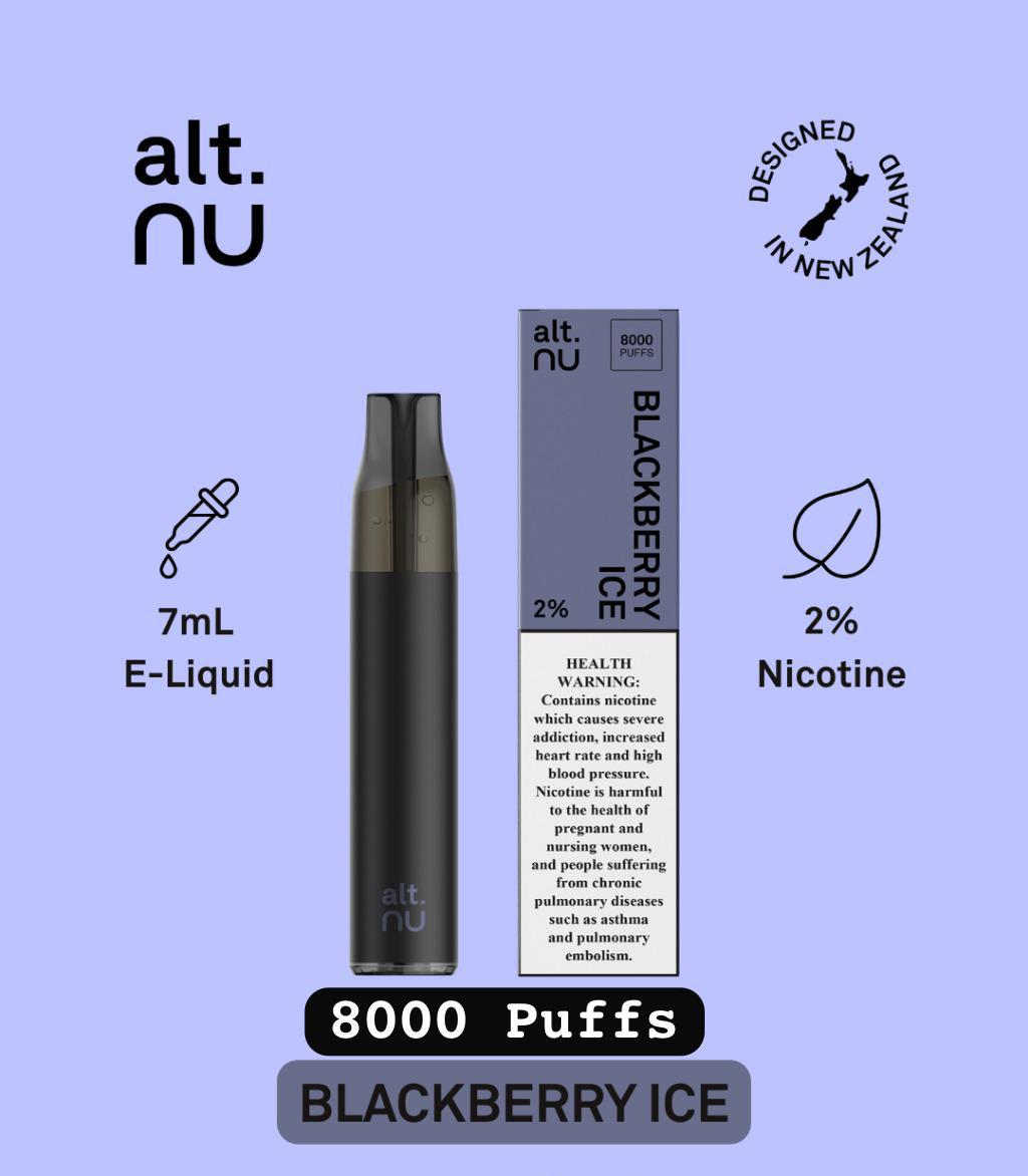 ALT NU 8000 Puffs Disposable Vape in Dubai UAE