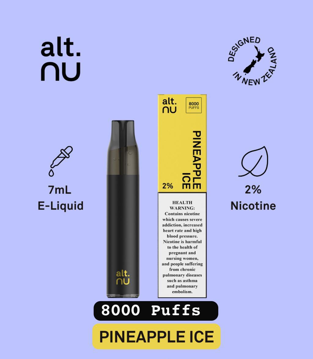 ALT NU 8000 Puffs Disposable Vape in Dubai UAE