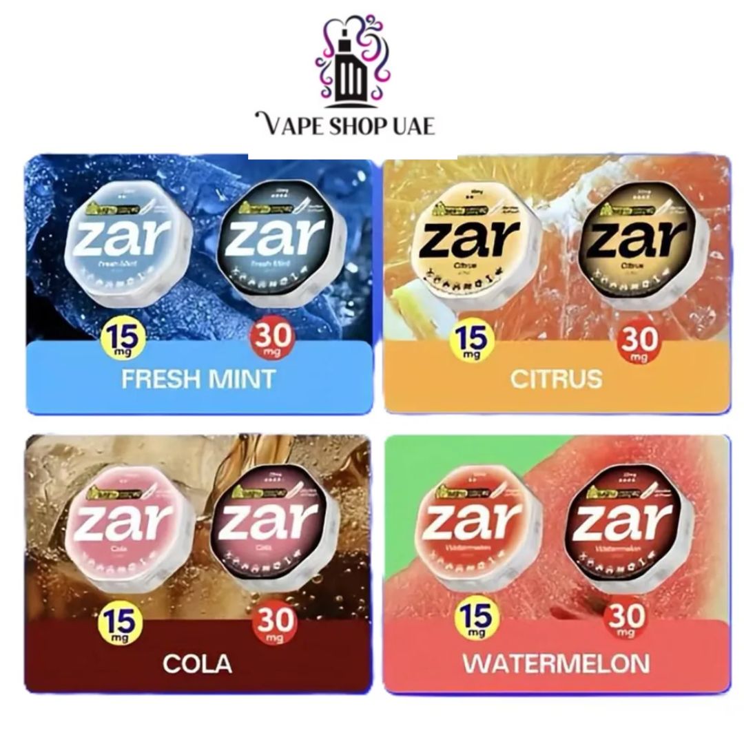 ZAR Nicotine AirPouch in in Dubai UAE