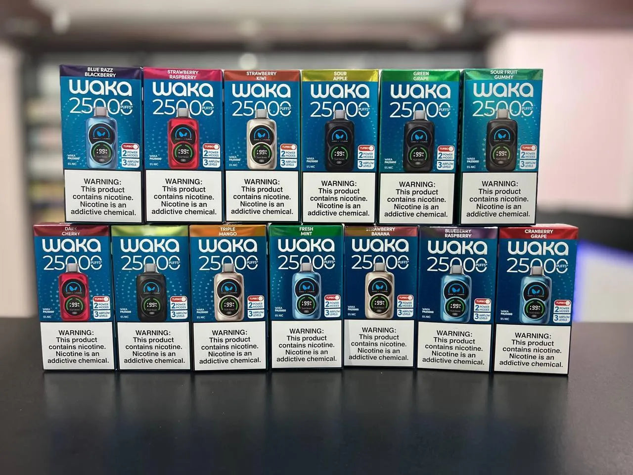WAKA PA25000 Puffs Disposable Vape in Dubai Abu Dhabi UAE
