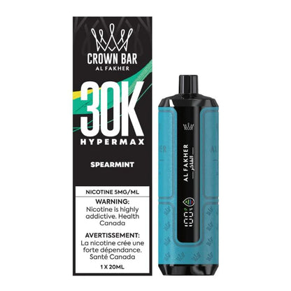 AL FAKHER Crown Bar HYPER MAX 30000 Puffs Disposable Vape in UAE