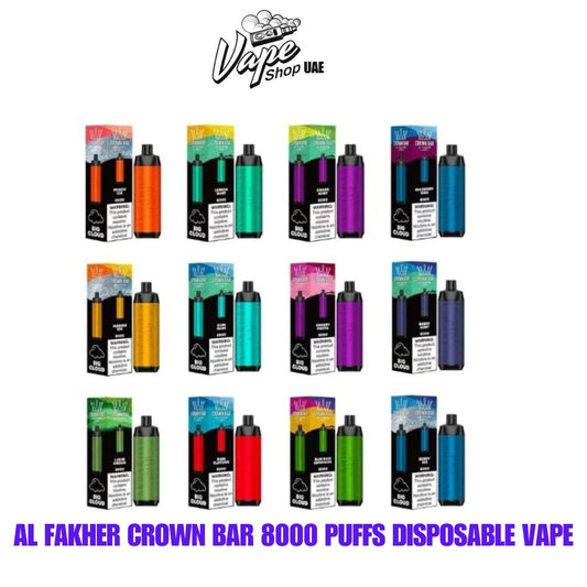 Al Fakher Crown Bar 8000 PUFFS Disposable Vape