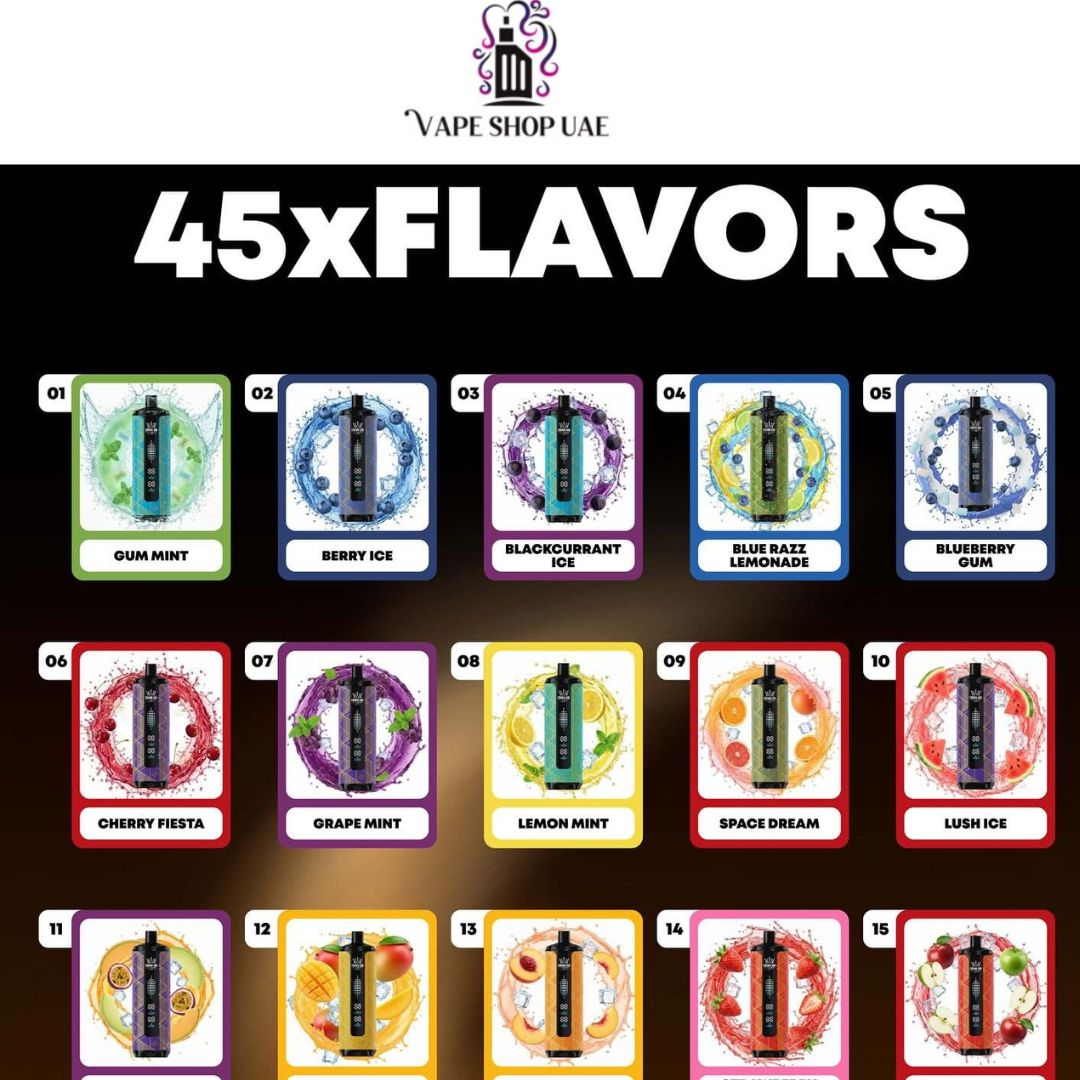 Al Fakher Crown Bar Mega Max 40000 Puffs Disposable Vape in UAE