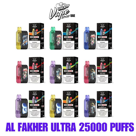 Al Fakher Ultra 25000 Puffs Disposable Vape in Dubai UAE
