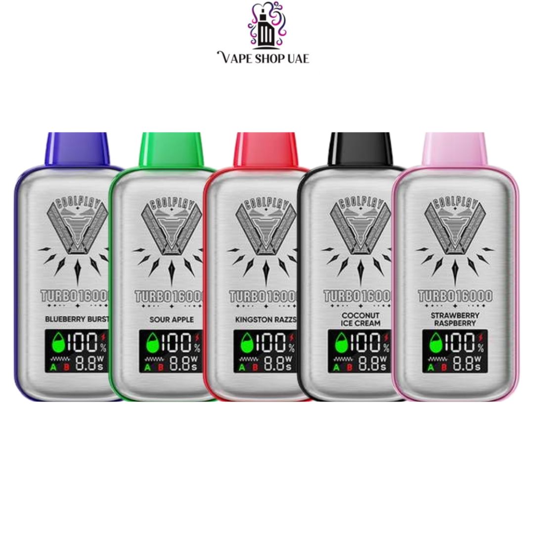 COOLPLAY Turbo 16000 Puffs 20MG Disposable Vape in Dubai UAE