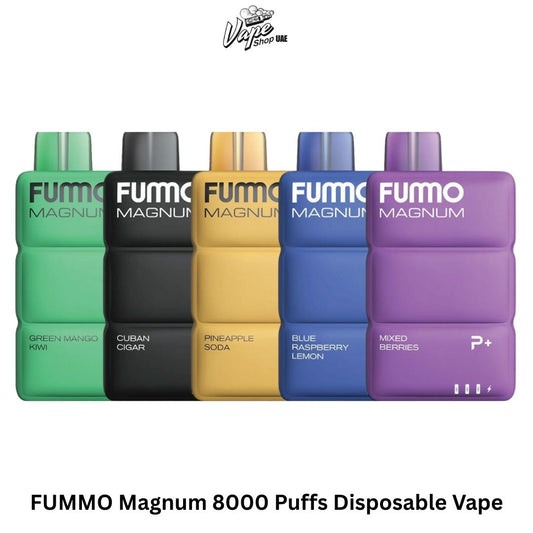 FUMMO Magnum 8000 Puffs Disposable Vape In Dubai UAE