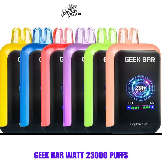 Geek Bar Watt 23000 Puffs Disposable Vape in Dubai UAE