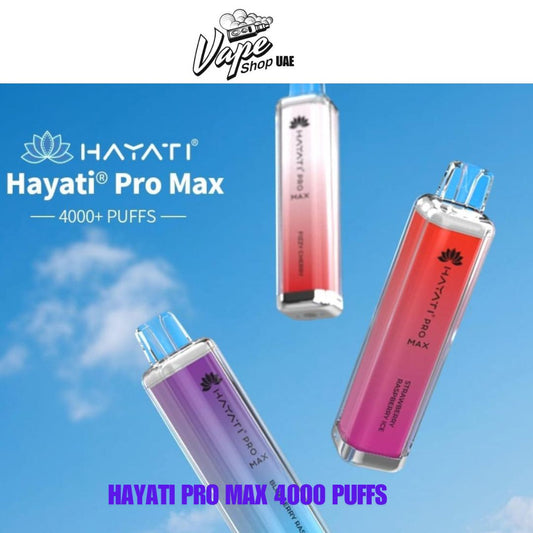 HAYATI Pro Max 4000 Puffs 20mg Disposable Vape in Dubai UAE