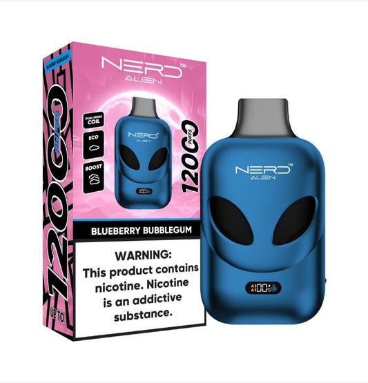Nerd Alien 12000 Puffs Disposable Vape In Dubai UAE