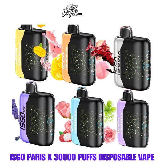 Isgo Paris X 30000 Puffs Disposable Vape In Dubai Abu Dhabi UAE