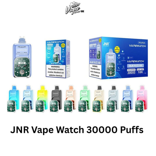 JNR Vape Watch 30000 Puffs Disposable Vape in Dubai UAE