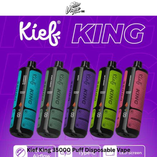 Kief King 35000 Puff Disposable Vape in Dubai UAE