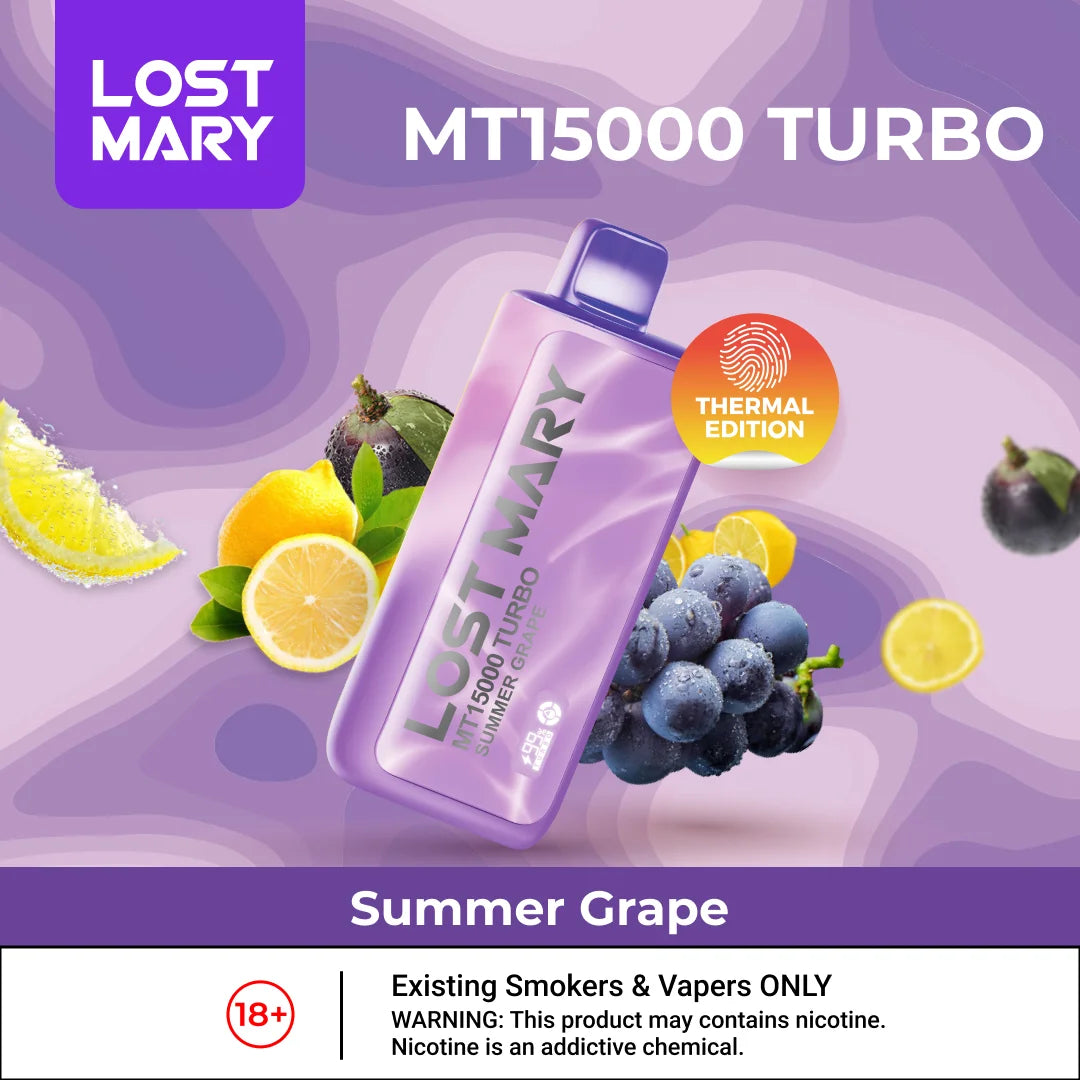 Lost Mary MT15000 Turbo Disposable Vape 15000 Puffs In UAE