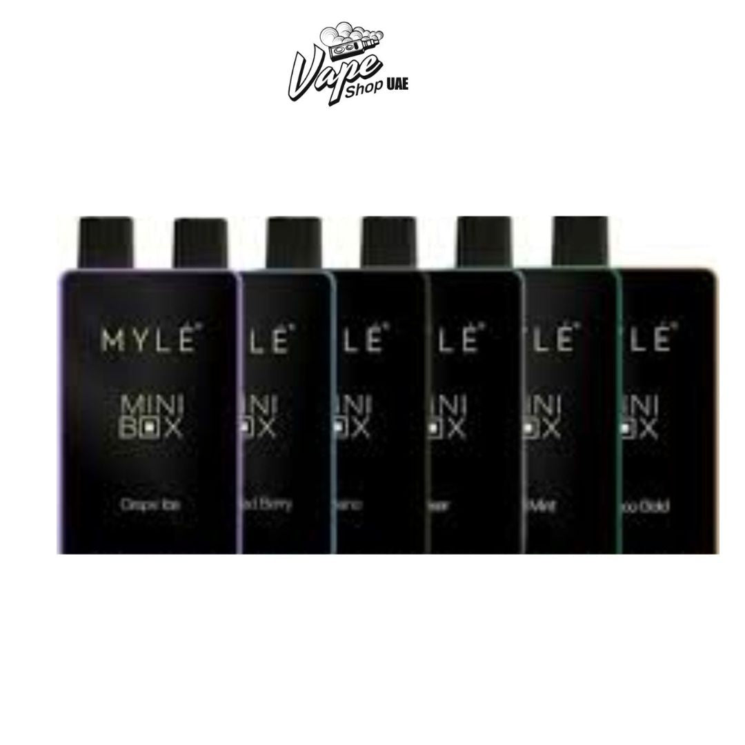 MYLE Mini Box 1500 Puffs Disposable Vape in Dubai UAE