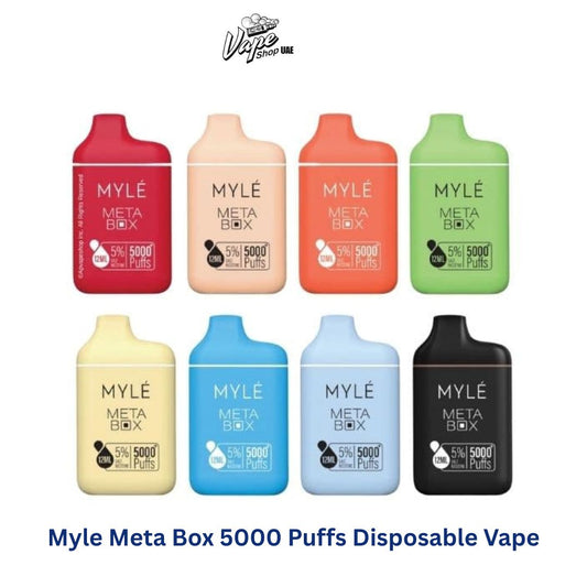 Best Myle Meta Box 5000 Puffs Disposable Vape in Dubai UAE