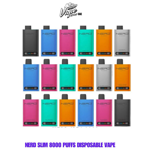 Nerd Slim 8000 Puffs Disposable Vape In UAE