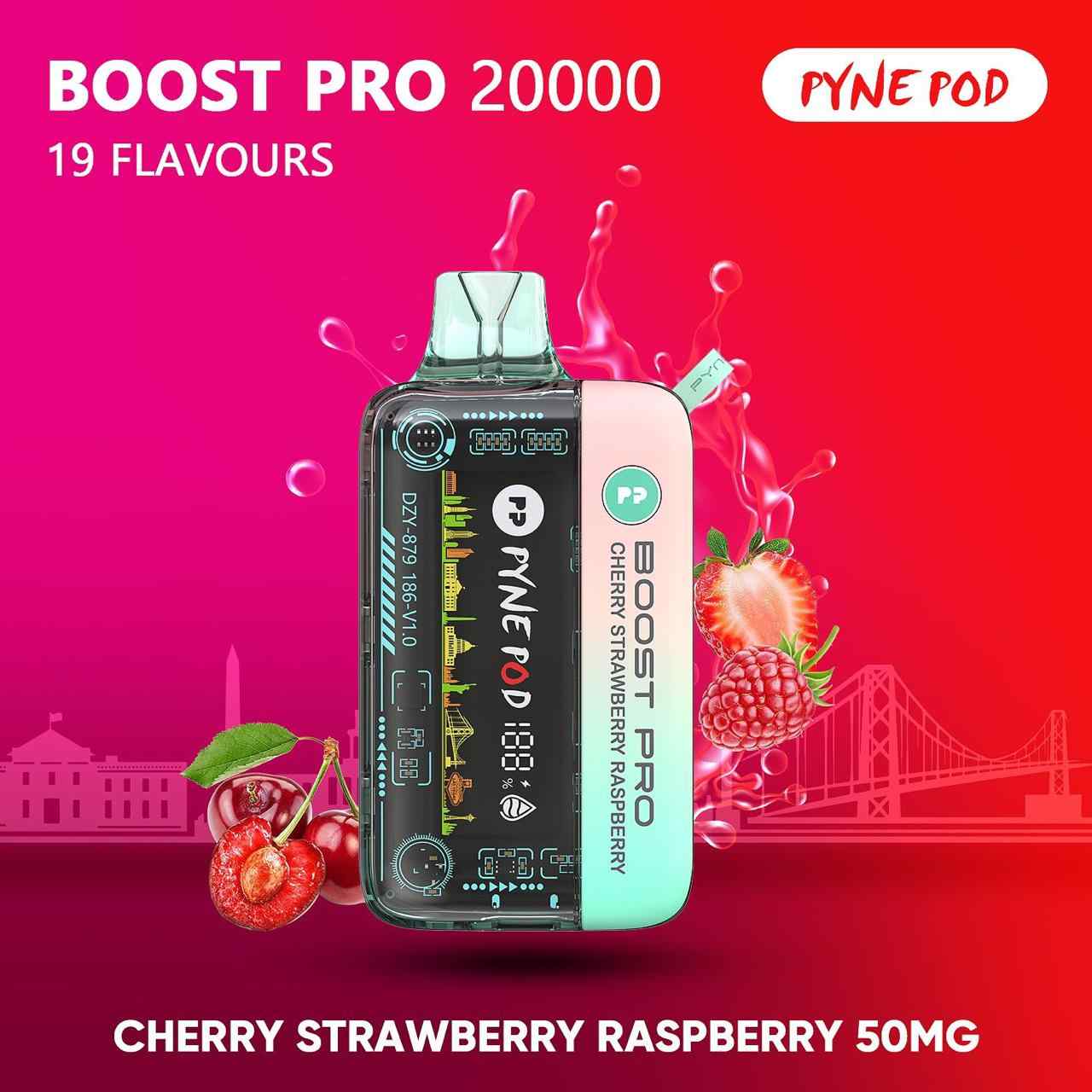 PYNE POD Boost Pro 20000 Puffs Disposable Vape in Dubai UAE