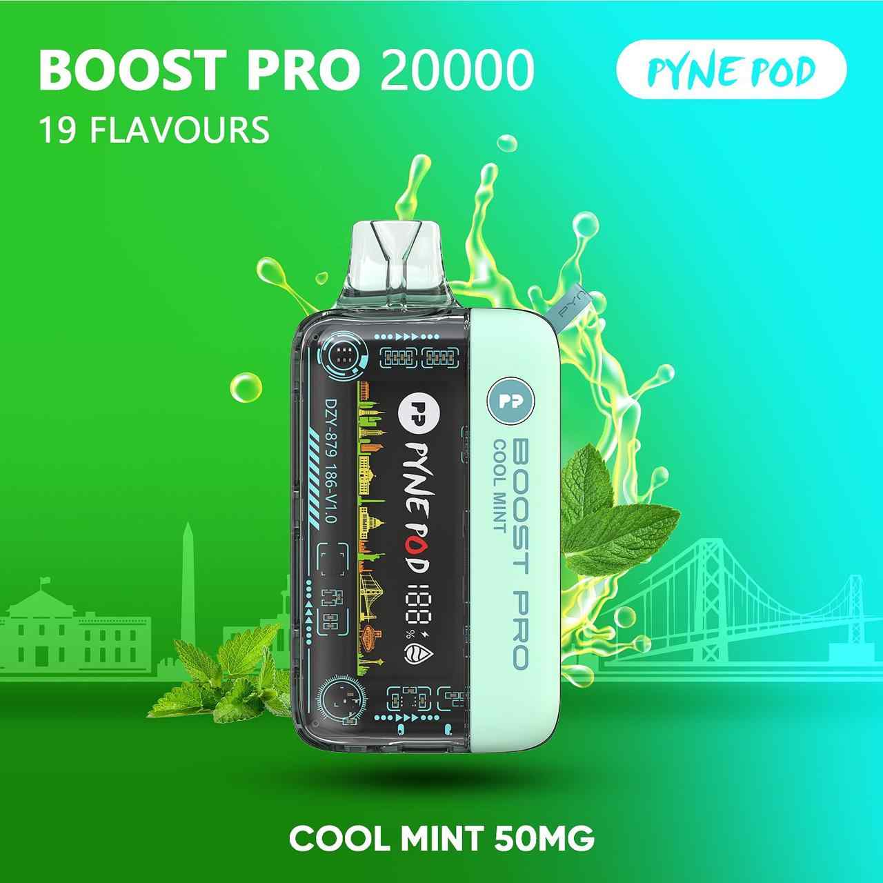 PYNE POD Boost Pro 20000 Puffs Disposable Vape in Dubai UAE