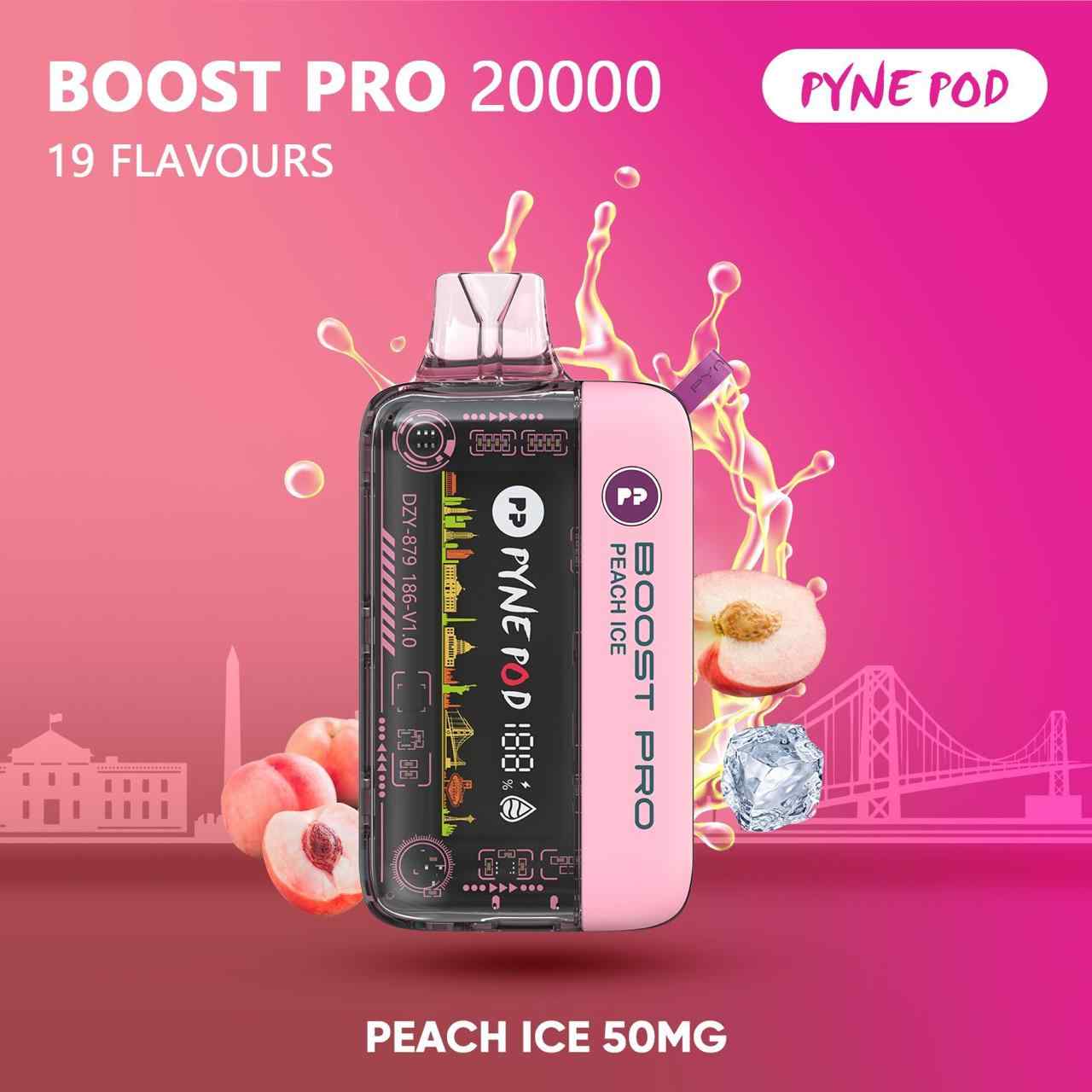 PYNE POD Boost Pro 20000 Puffs Disposable Vape in Dubai UAE