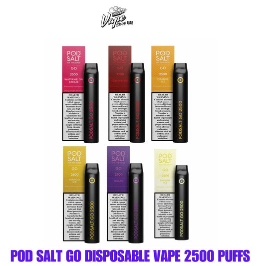 Pod Salt Go Disposable Vape 2500 Puffs In Dubai UAE