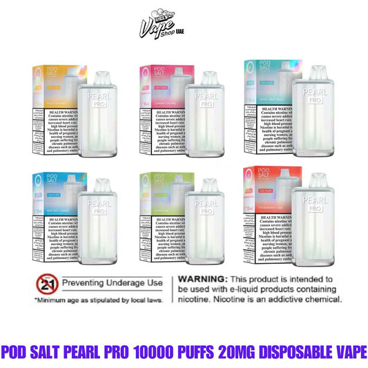 POD SALT Pearl Pro 10000 Puffs Disposable Vape in Dubai UAE