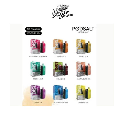 Pod Salt 15000 Puffs Disposable Vape In Dubai UAE