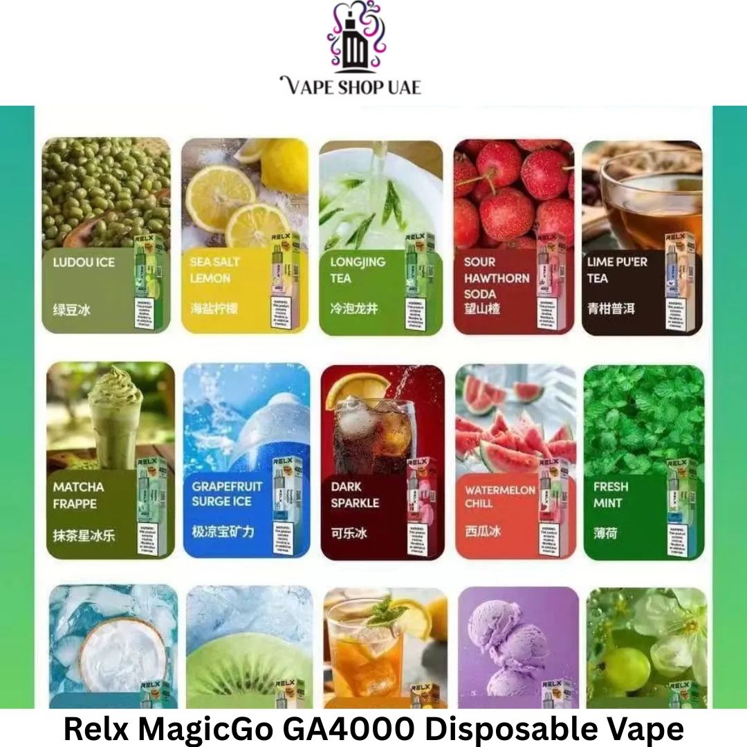 Relx MagicGo GA4000 Disposable Vape In Dubai UAE