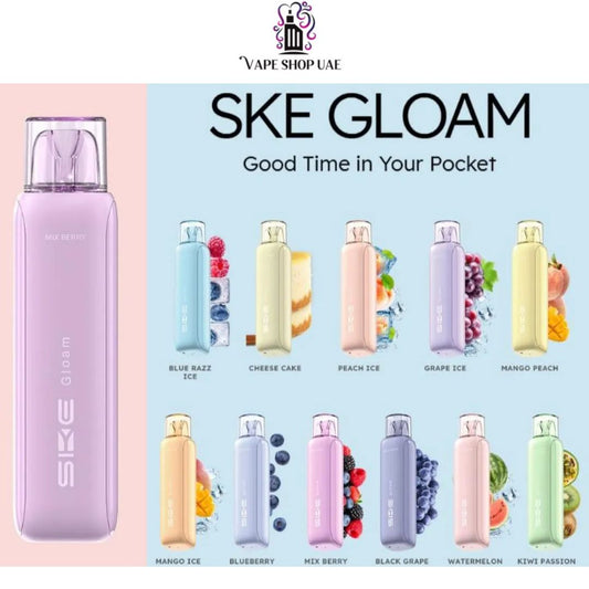SKE Gloam 5000 Puffs Disposable Vape 20mg In Dubai UAE