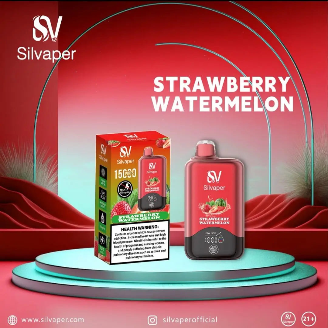 Silvaper 15000 Puffs Disposable Vape in Dubai UAE