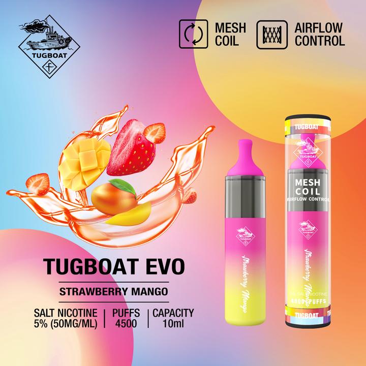 Tugboat EVO 4500 Puffs Disposable Vape in Dubai UAE
