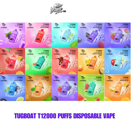Tugboat T12000 50Mg Disposable Vape In Dubai, UAE