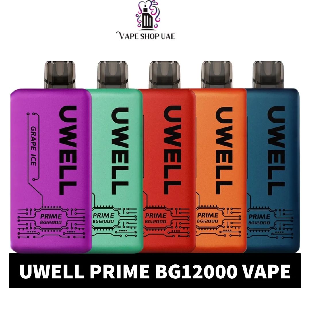 UWELL Prime BG12000 Puffs 50MG Disposable Vape in Dubai UAE