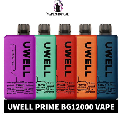 UWELL Prime BG12000 Puffs 50MG Disposable Vape in Dubai UAE