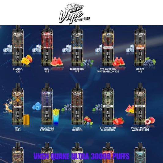 Best VNSN Quake Ultra 30000 Puffs Disposable Vape In UAE