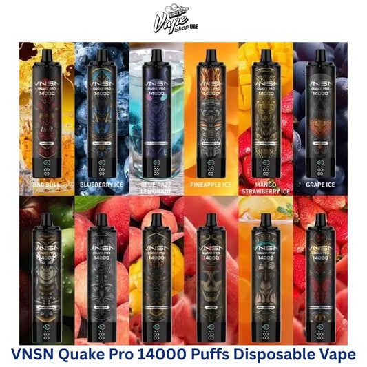 VNSN Quake Pro 14000 Puffs Disposable Vape In Dubai UAE
