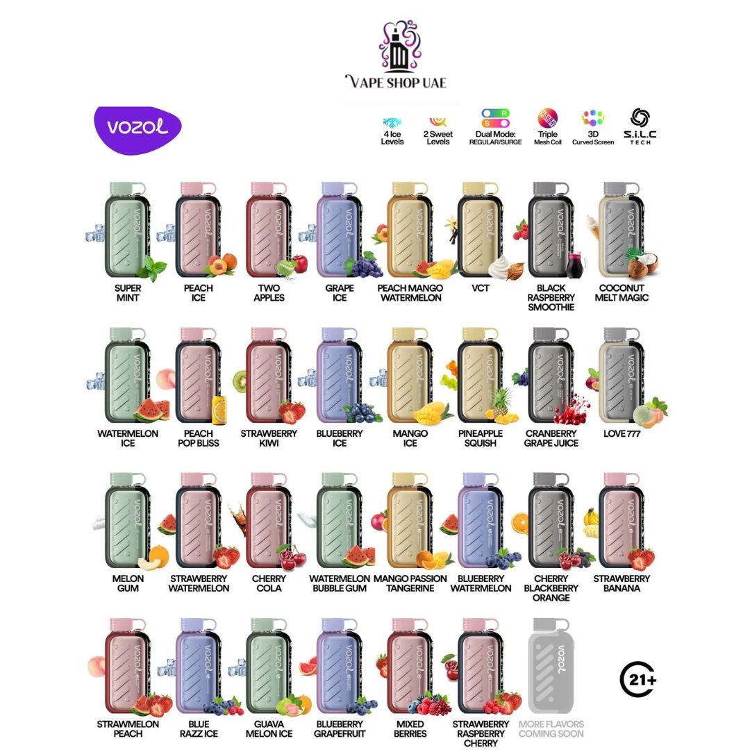 Vozol Gear Ice & Sweet 50000 Puffs Disposable Vape in Dubai UAE